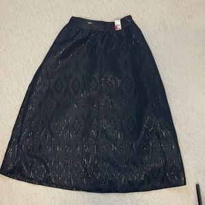 RW&CO. Black A-Line Skirt